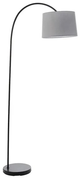 Endon 78163 - Stojacia lampa CARLSON 1xE27/60W/230V šedá/čierna