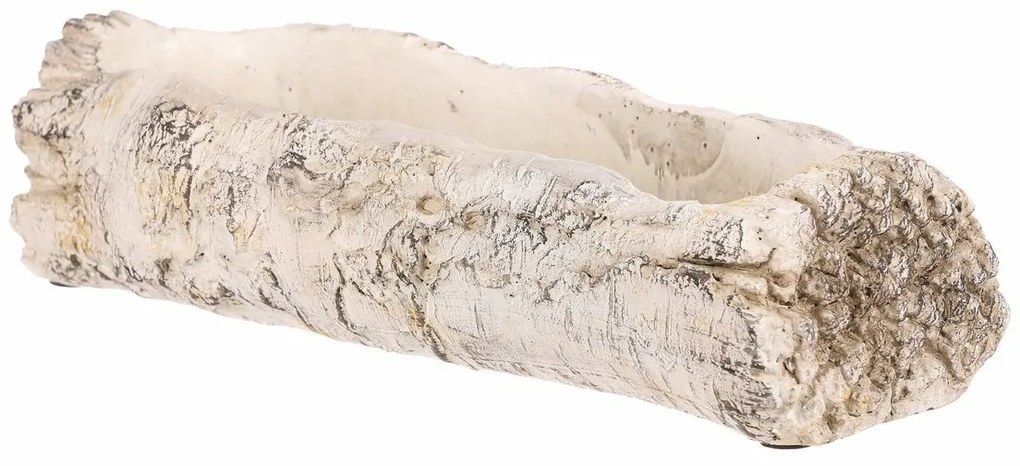 Kvetináč - truhlík, imitácia brezy, 32 x 12 x 8 cm, 32 cm