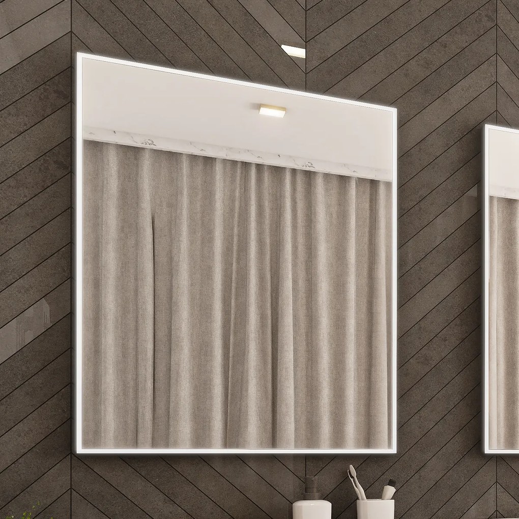 Nimco Čierne LED zrkadlo 600x800 - ZPC 13002-90