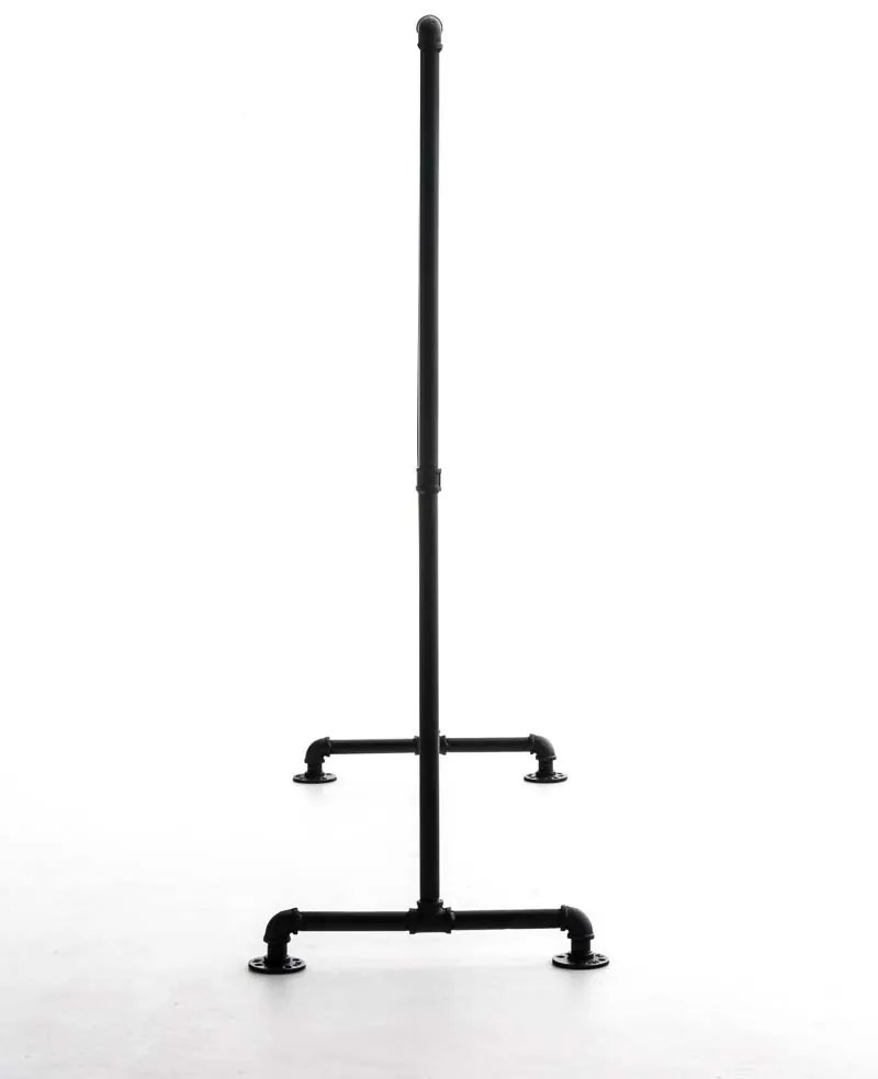 Vešiakový stojan Jersey 161761001 - 55x150x150 v industriálnom štýle - Čierna