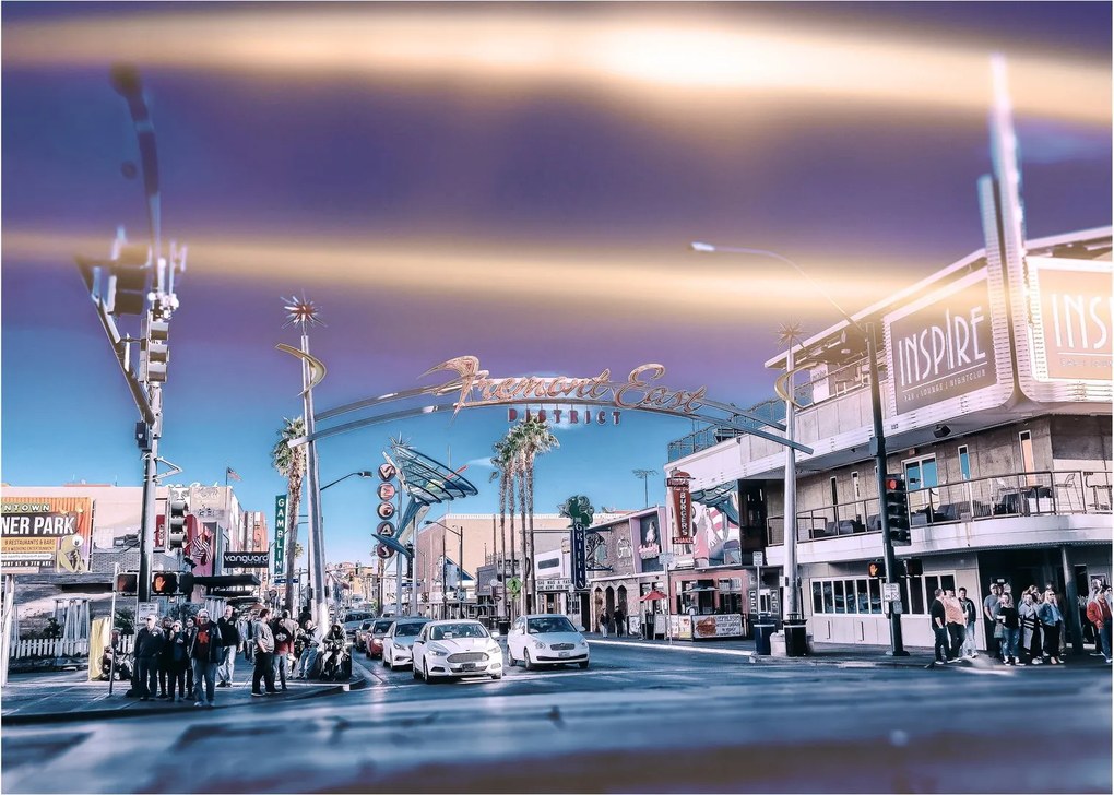 Obraz ulice v Las Vegas (70x50 cm)