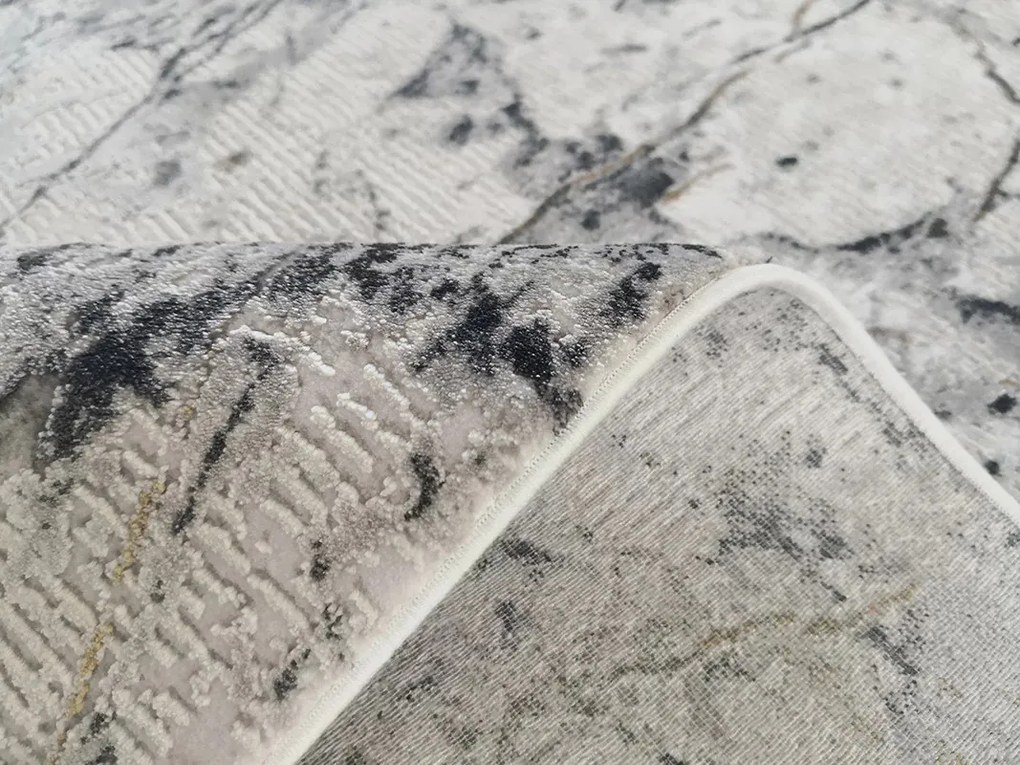 Berfin Dywany, Kusový koberec Crean 19141 Grey, 200x290, šedá, obývacia izba