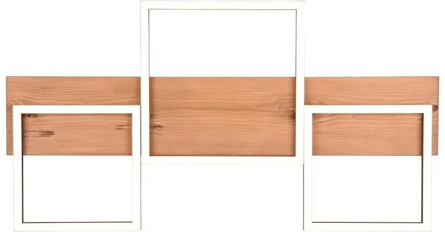 LED stmievateľné stropné svietidlo v čierno-prírodnej farbe 34x65 cm Harper – Trio