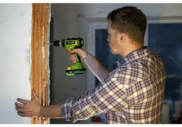 Fieldmann - Akumulátorová príklepová vŕtačka 20V