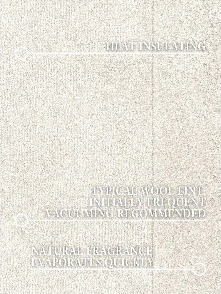 Krémový ručne tkaný koberec s prímesou vlny 80x150 cm Kari – Villeroy&Boch