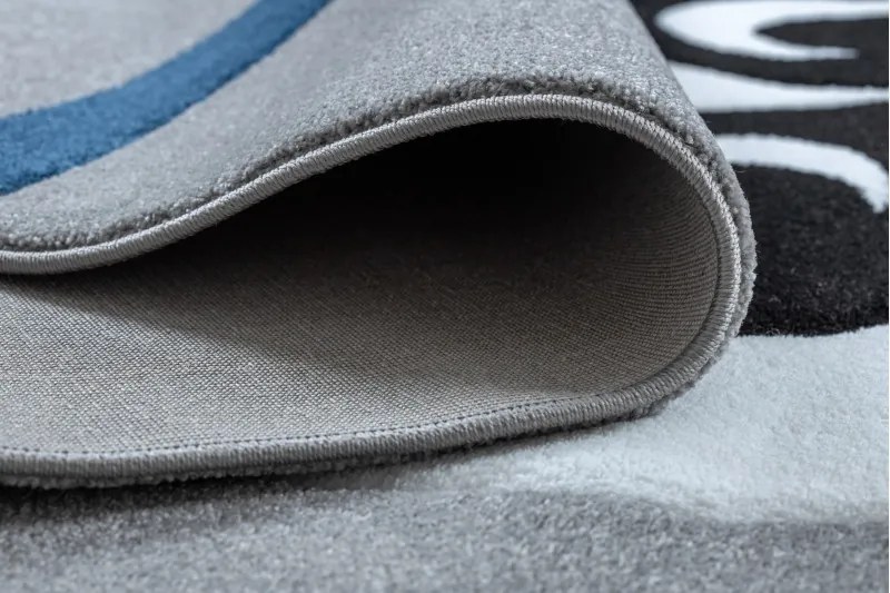 Dywany Łuszczów, Detský kusový koberec Petit Panda grey, 120x170, šedá, detská izba