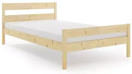 Posteľ Orbis 160x200, naturálne drevo