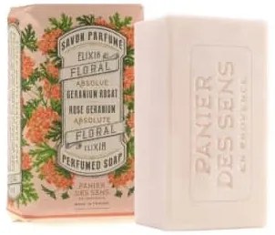 Panier des Sens Parfumované mydlo Rose Geranium 150g