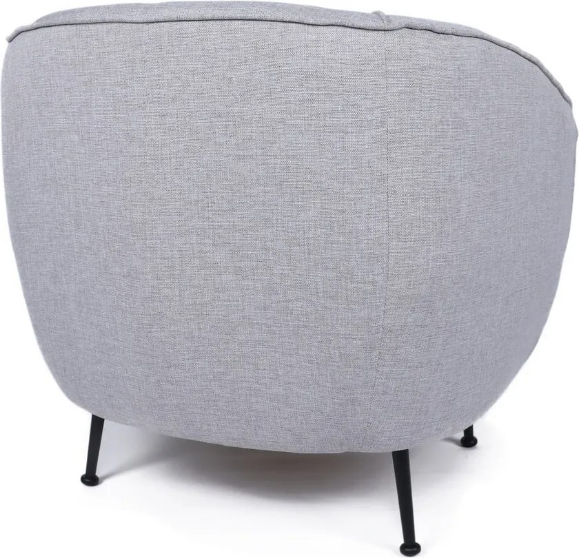 Sivé kreslo Piccoli – Artie