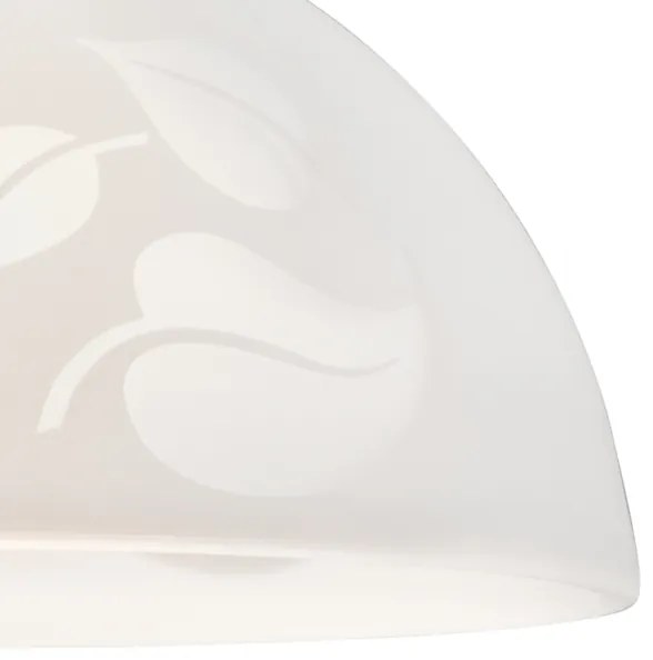 Luster na lanku 1xE27/60W/230V listy