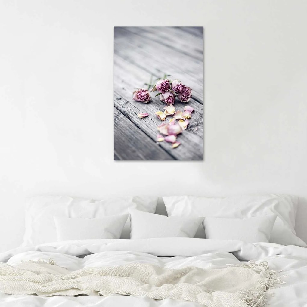 Gario Plagát Sušené ruže na móle Farba rámu: Bez rámu, Rozmery: 20 x 30 cm