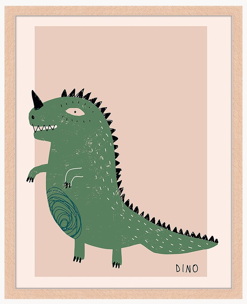 Digitálna tlač s rámom Dino