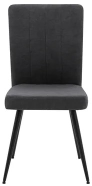 Čalúnená stolička sivá SVENTO