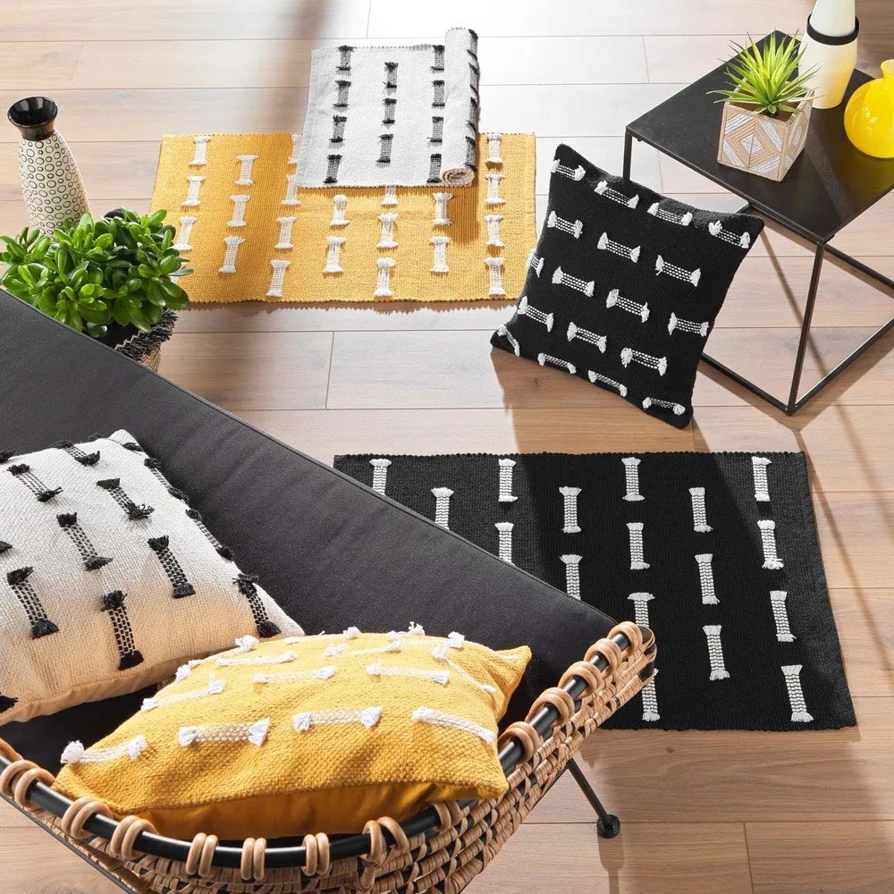 Krémový prateľný koberec 50x80 cm Juline – douceur d'intérieur