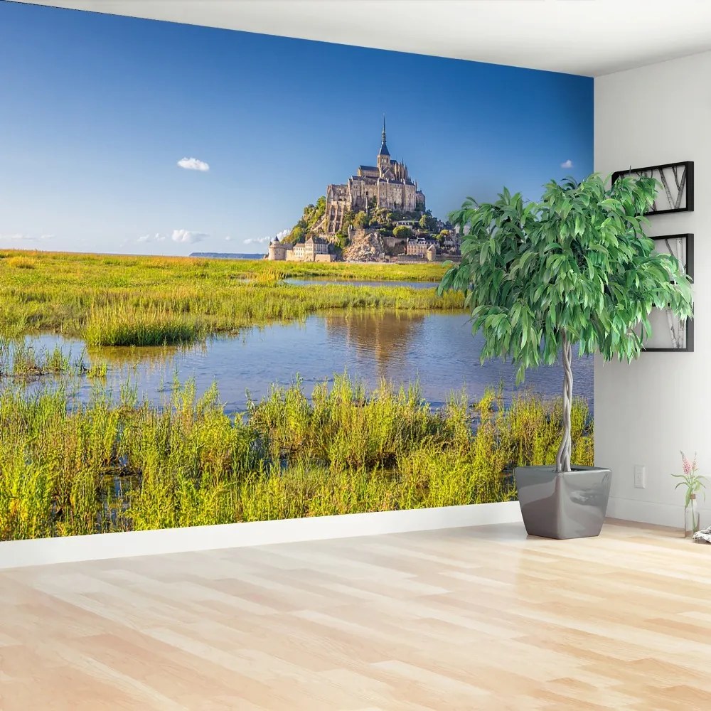 Fototapeta Vliesová Le mont saintmichel 416x254 cm