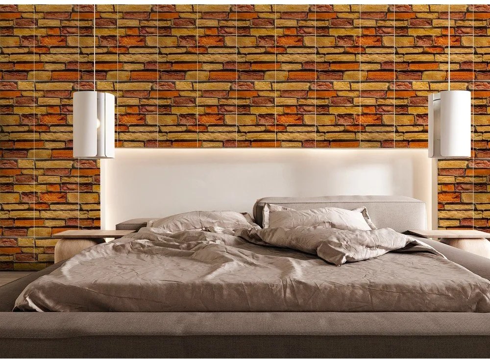 Samolepiace panely v súprave na stenu 6 ks 30x60 cm Brick Wall – SP TREND