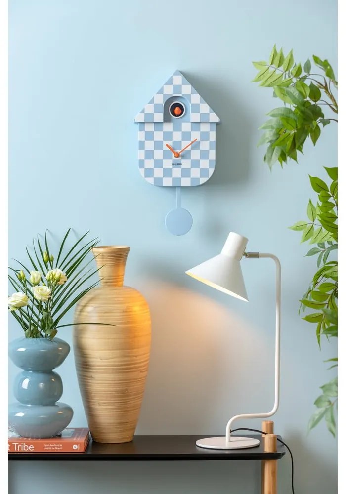 Kyvadlové nástenné hodiny Modern Cuckoo – Karlsson