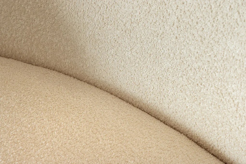 Pohovka ATELIER 230 cm bouclé béžová