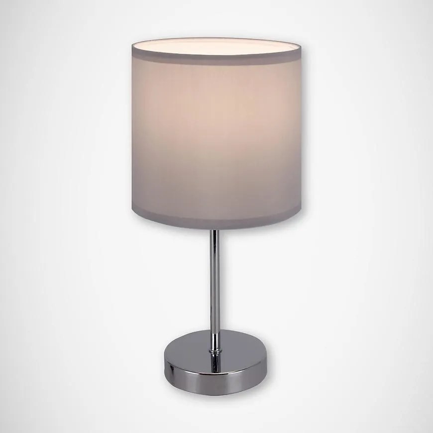 Stolná lampa AGNES 03147 E14 sivá
