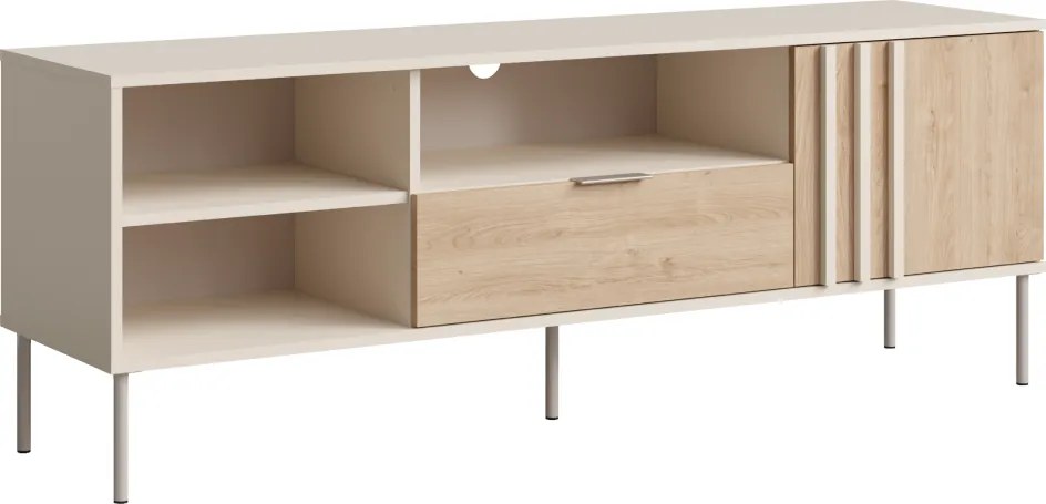 TV stolík, kašmír/dub artisan, RIMINA