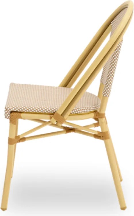 NICE záhradná stolička beige