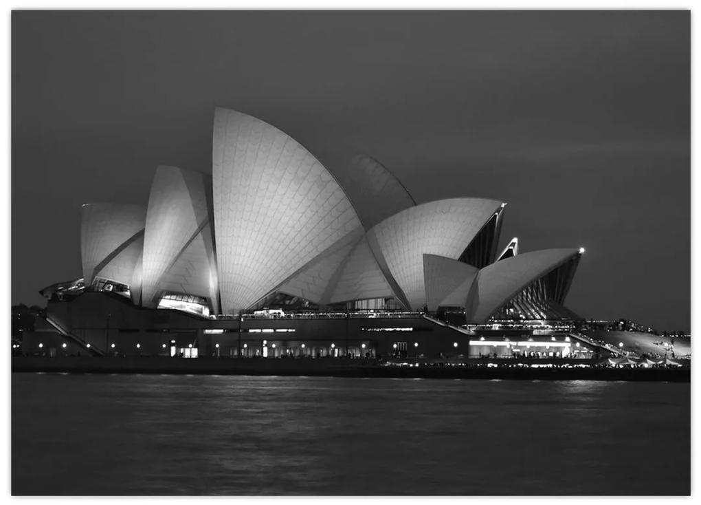 Sklenený obraz Opery v Sydney (70x50 cm)