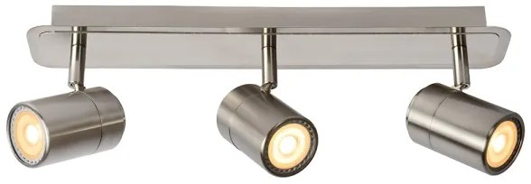Lucide 26957/15/12 - LED Bodové svietidlo LENNERT 3xGU10/5W/230V matný chróm