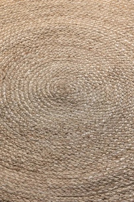 Koberec Hanse Home Jute Braided Rangpur sivý / hnedý