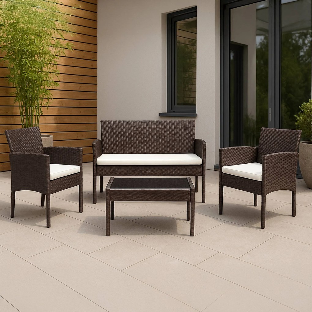 Sedacia súprava Ramunda - hnedá