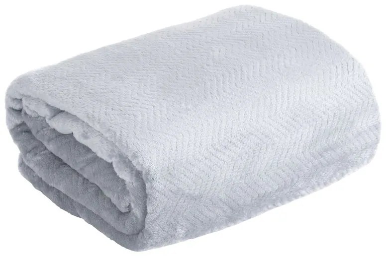 Dekorstudio Deka CINDY5 v striebornej farbe Rozmer deky: 170x210cm