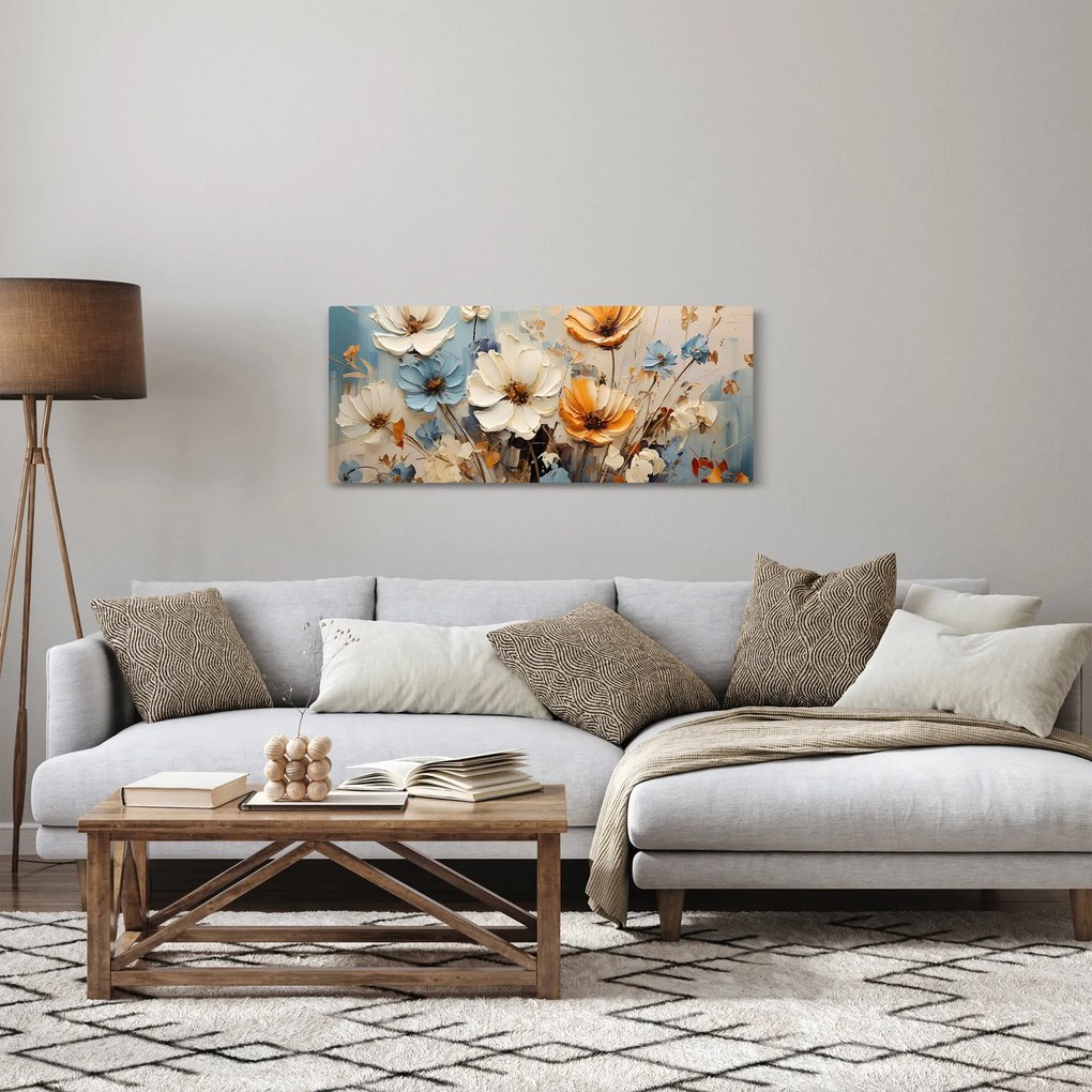 Obraz - Kytica, maľba (120x50 cm)