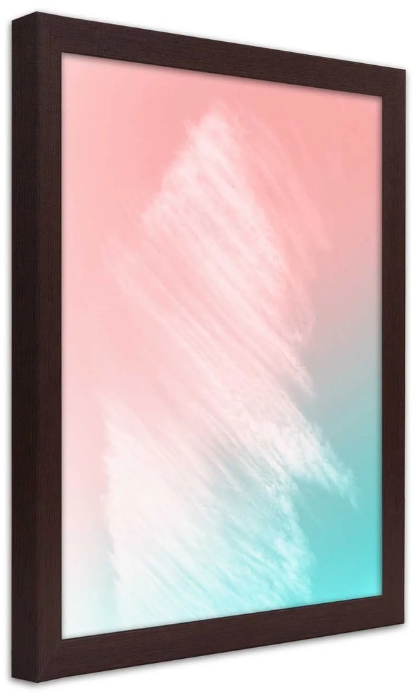Gario Plagát Pastelová abstrakcia Farba rámu: Bez rámu, Rozmery: 40 x 60 cm