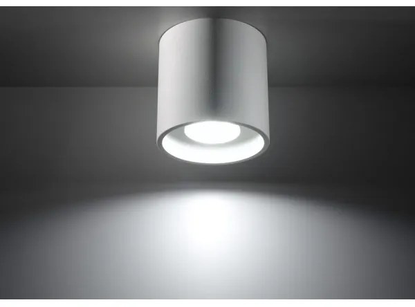 Sollux SL.0021 - Bodové svietidlo ORBIS 1 1xGU10/10W/230V biela