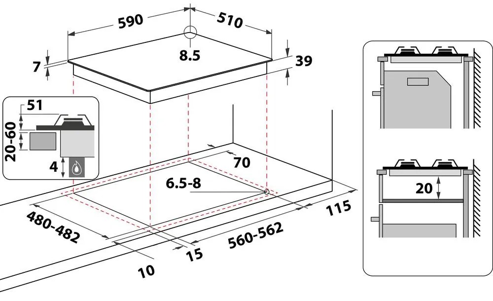 Whirlpool GMAL 6422/IXL