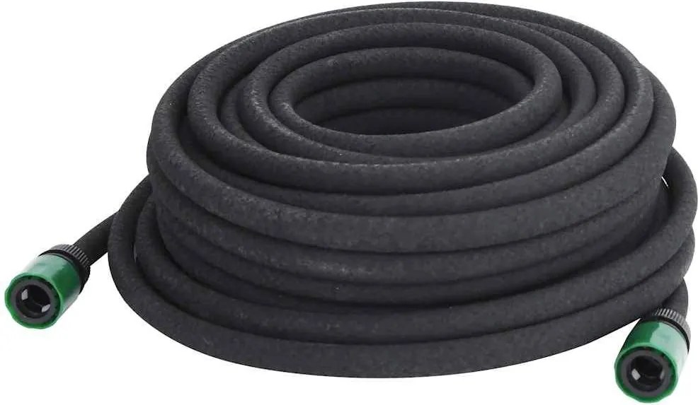 Záhradná priesaková hadica, čierna 0,6" 25 m, guma