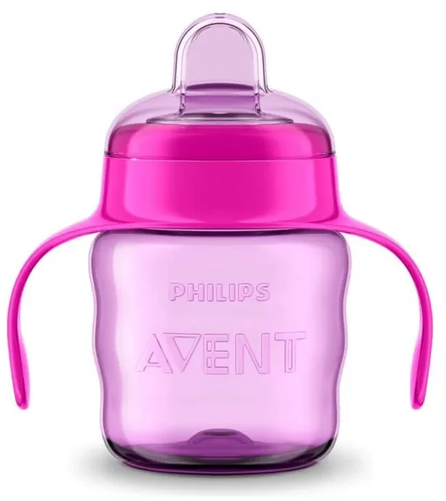 Philips AVENT Hrnček pre prvé dúšky Klasik 200 ml s držadlami dievča