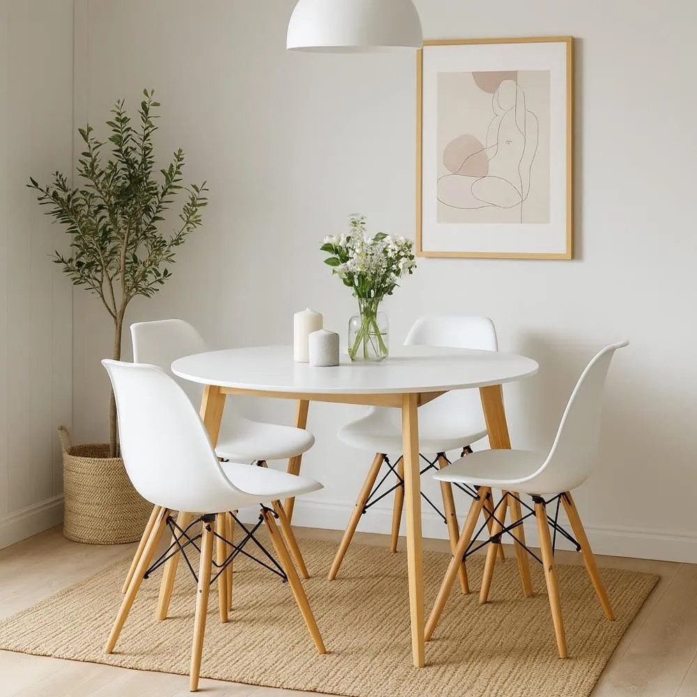 Jedálenský stôl AVENBERG SKANDI Ø105