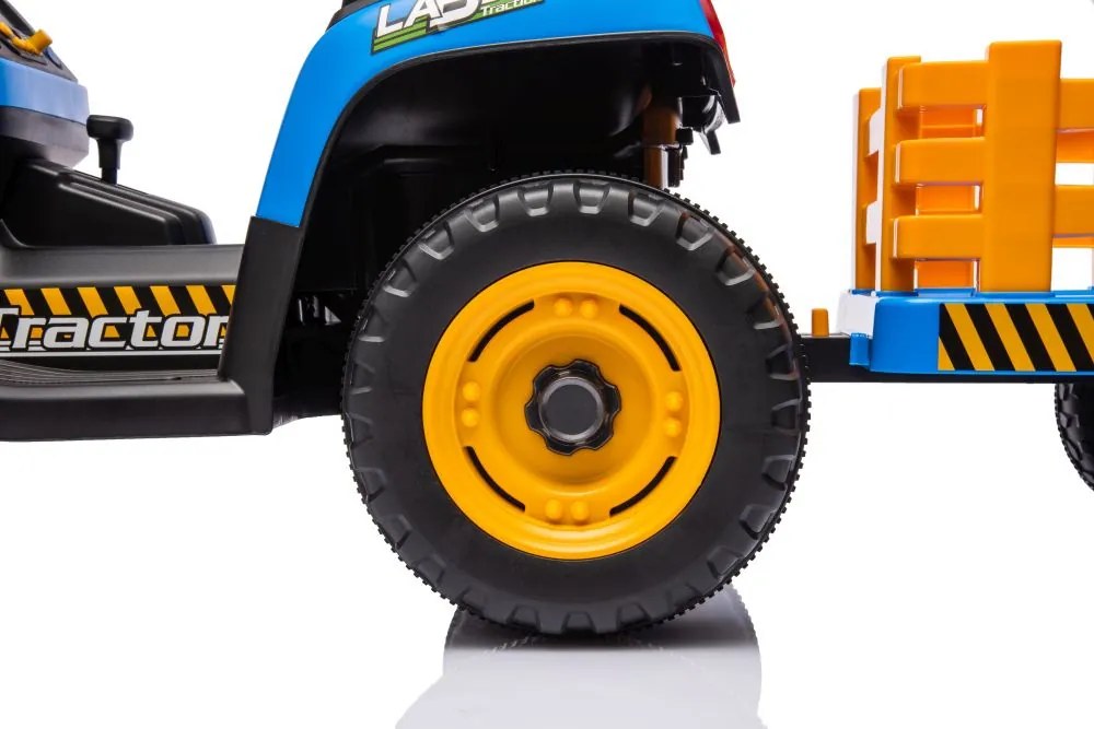 LEAN CARS Elektrický traktor BBH-030 modrý