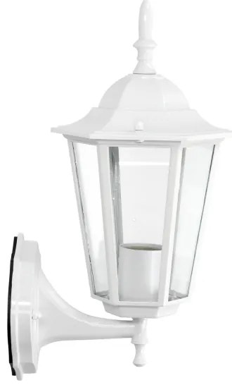 Vonkajšie nástenné svietidlo 1xE27/60W/230V IP44 biela