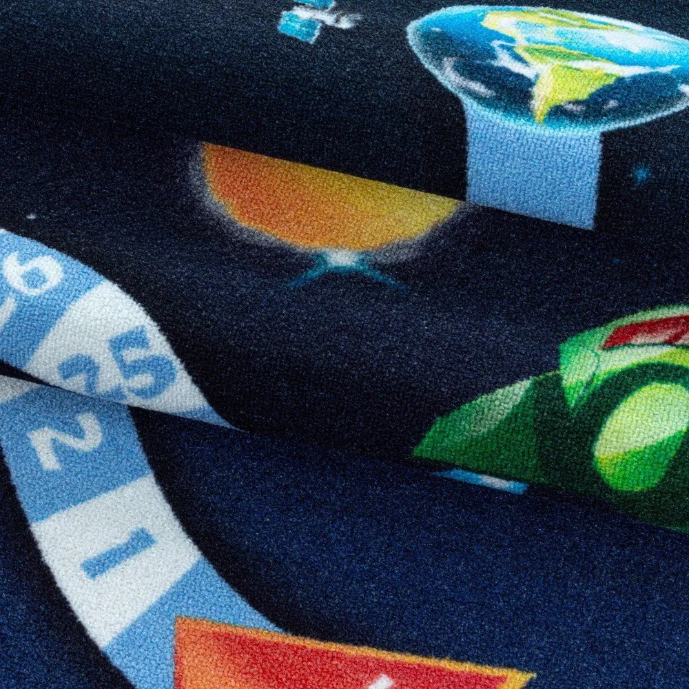 Tmavomodrý detský koberec 120x170 cm Play Space – Ayyildiz Carpets