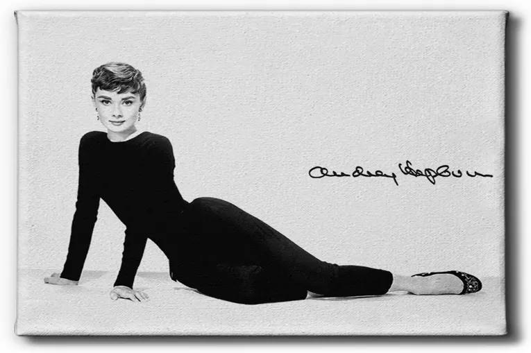 GLIX Audrey Hepburn - obraz na plátne 60 x 40 cm