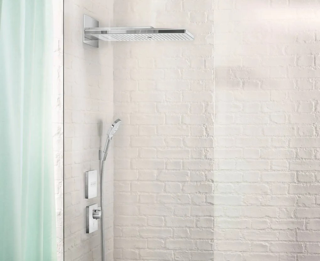 Hansgrohe Rainmaker Select, horná sprcha 580 3jet EcoSmart, biela/chrómová, HAN-24011400