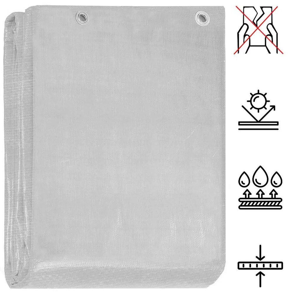 Ochranná plachta 6x8m 270g/m2 SPRINGOS GA2151