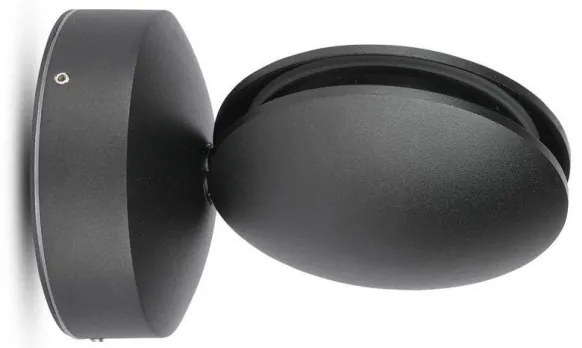 LED Vonkajšie nástenné svietidlo LED/7W/230V 3000K IP65 čierna