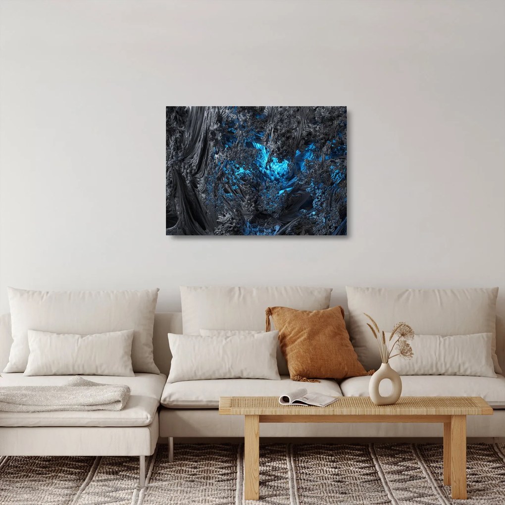 Sklenený obraz - Pohľad do vnútra (70x50 cm)