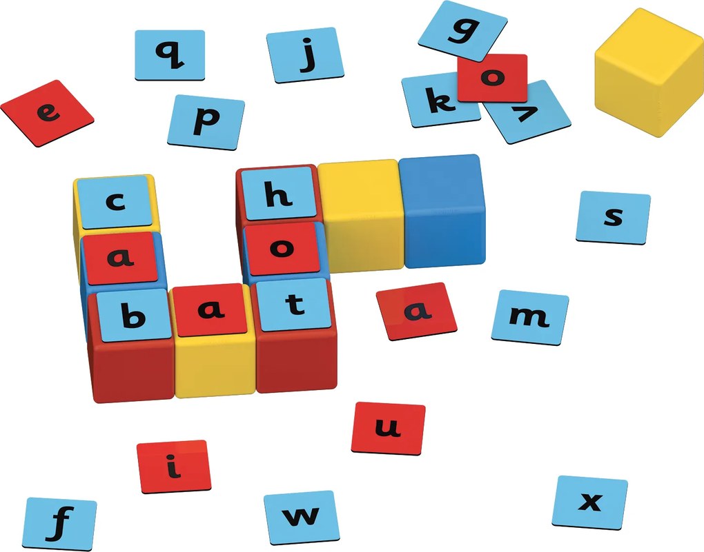 GEOMAG Magnetické kocky Magicube Word 79 kociek