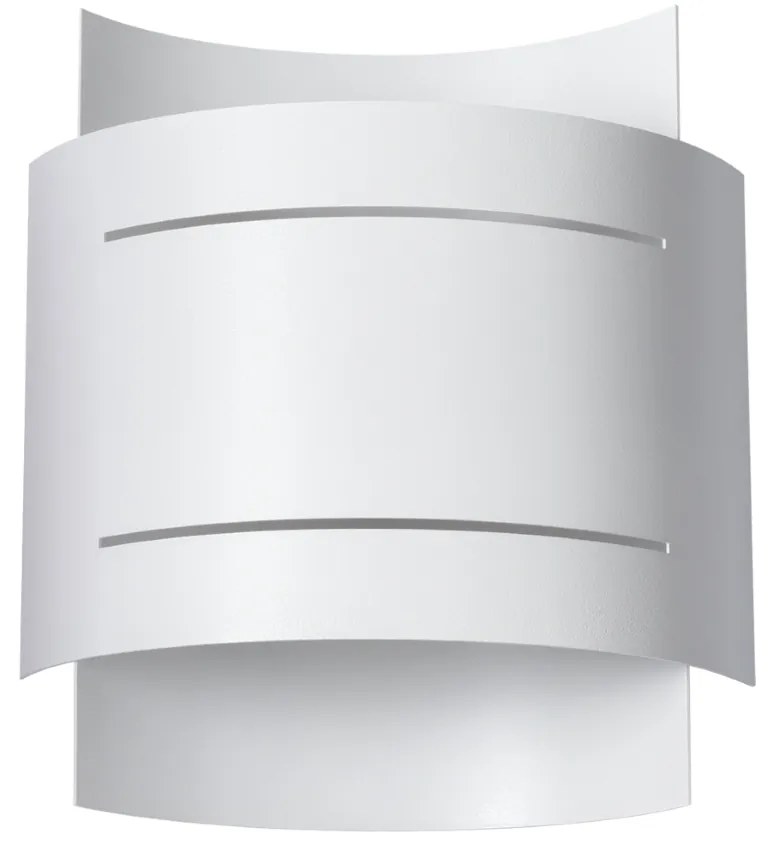 Nástenné svietidlo Hestia, 1x biele kovové tienidlo