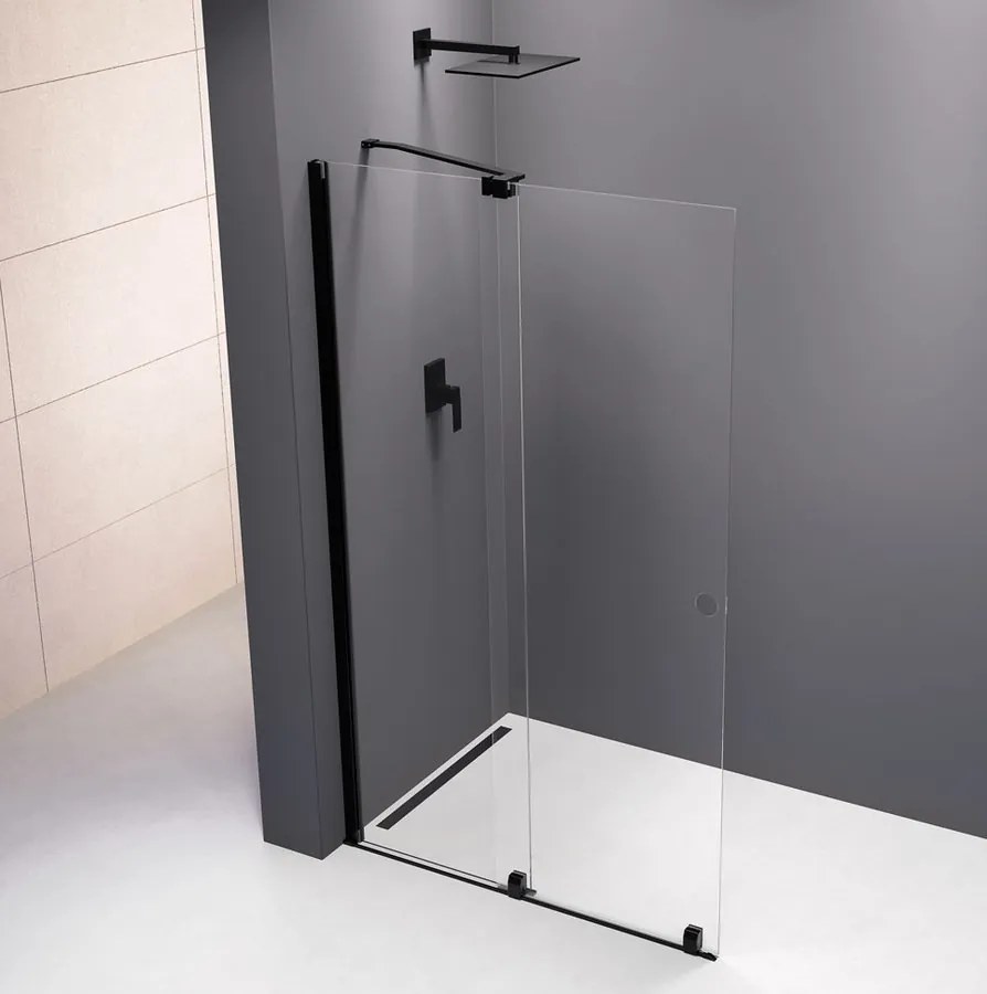 Polysan Polysan, MODULAR SHOWER prídavný otočný panel na inštaláciu na stenu modulu 3, 400 mm, MS3B-40