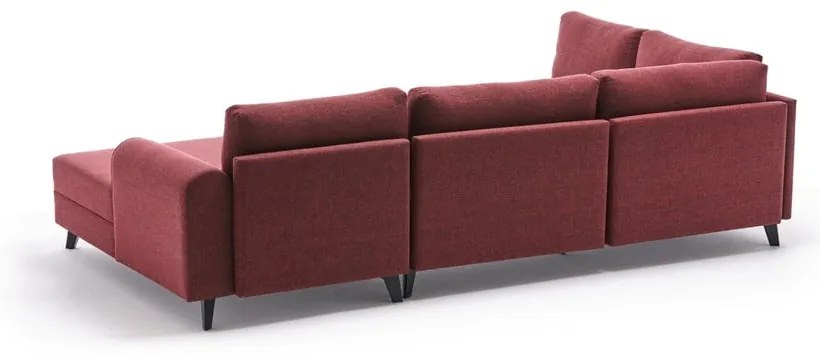 Rohová pohovka v tehlovej farbe (do tvaru "U") Belen – Balcab Home