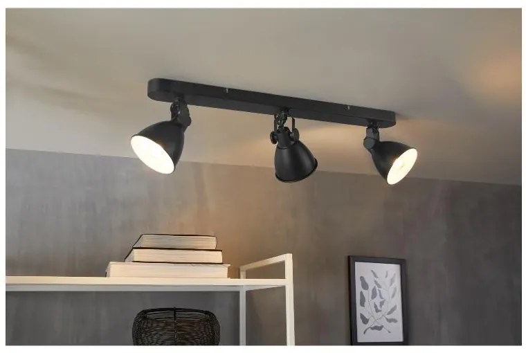 Livarno home Stropné LED svietidlo (stropné lištové svietidlo, čierna)  (100383218)